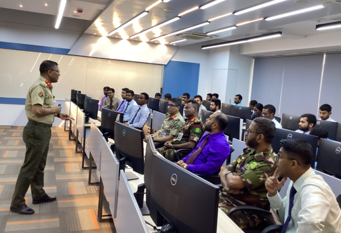 Visit to Cyber Range by School of Military Intelligent (SMI)